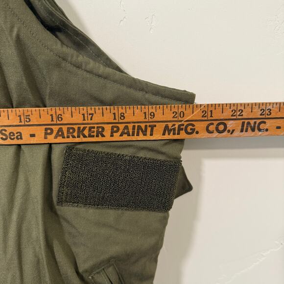 Military Mounted Crewmen and Airmen Insulated Overalls Green Medium - Picture 8 of 9